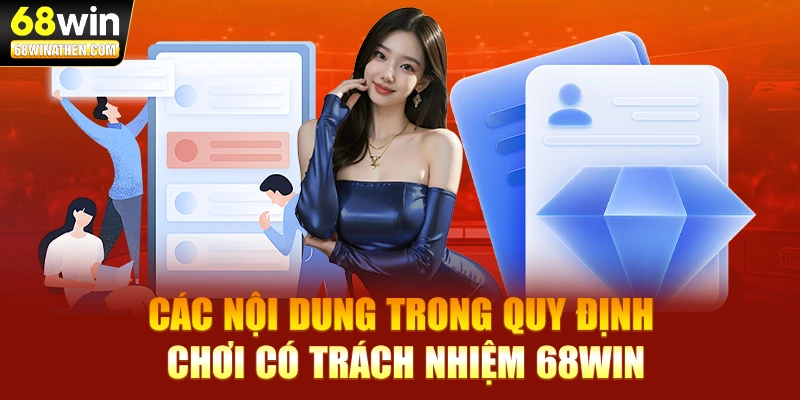 Các nội dung trong quy định chơi có trách nhiệm 68WIN