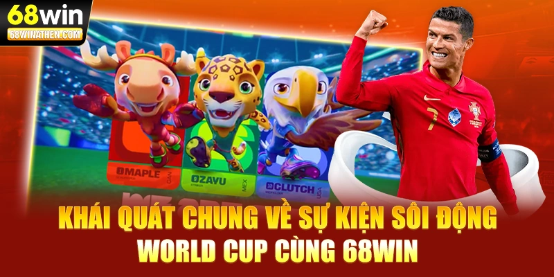 Khái quát chung về sự kiện sôi động World Cup cùng 68WIN