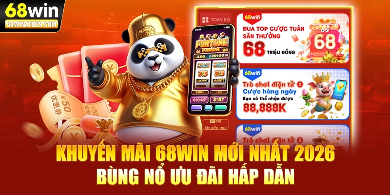 Khuyến mãi 68win mới nhất 2026